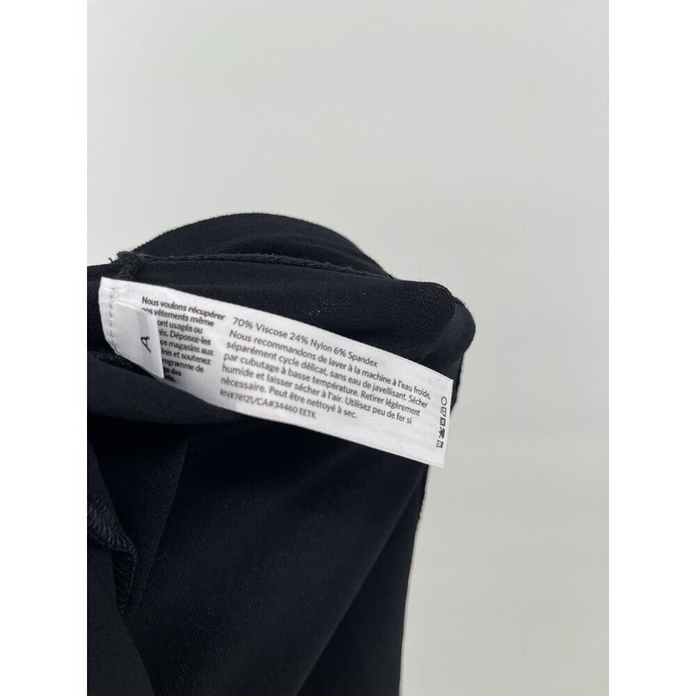 Eileen Fisher 2X Plus Ankle Capri Pants Women Black Stretch Pull On Business - Picture 4 of 6